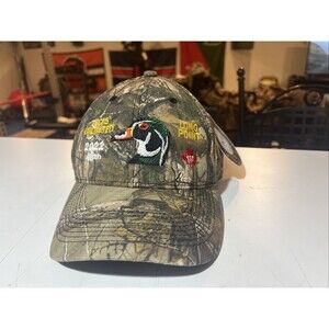 Ducks Unlimited Camo Hat Cap Long Point 1st Place Canada Realtree